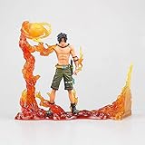 One Piece Scenery DXF Montieren Sie Yandi Ace gegen Blackbeard und Darkwater Ability Showdown Figure