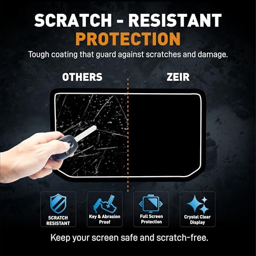 Image of ZEIR [3 PACK Screen Protector Compatible with HERO XPULSE 210 Digital Display Scratch Guard For Xpulse210 || Anti Scratch || Instrument Console HeroXpulse Bike Accessory 2025+ [Not Tempered Glass]