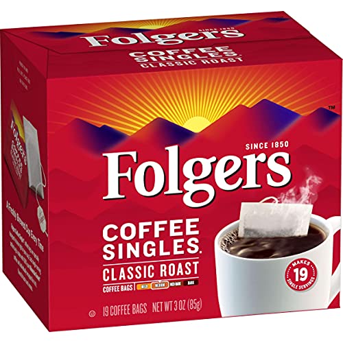 Folgers Classic Roast packaging detail