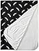KicKee Pants Print Stroller Blanket, Midnight Falling Feather
