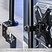 VIVO Ultra Wide TV Desk Mount for up to 55 inch Screens Weighing 66 lbs, Full Motion Height Adjustable Single Television Stand, Black, STAND-V155C