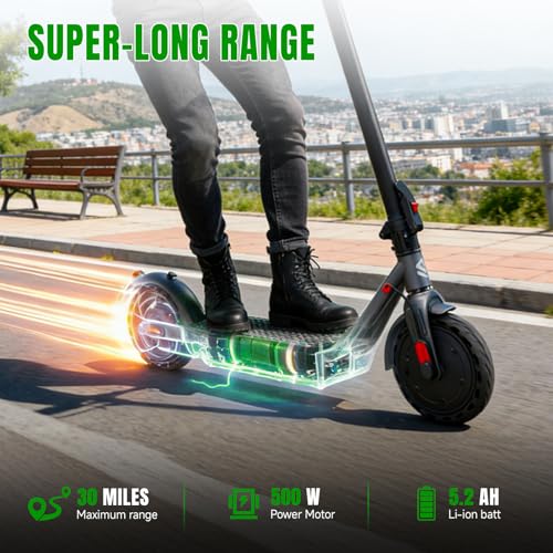 YHR Electric Scooter for Adult,350W/500W Powerful
