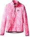 Skechers Big Girls' Printed Mock Neck Quarter Zip Top, Sugar Plum, L