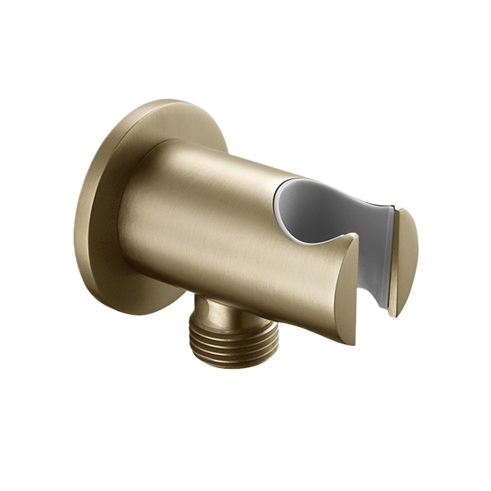 1pcs Polished Brass Adjustable Shower Holder(Brushed Gold)