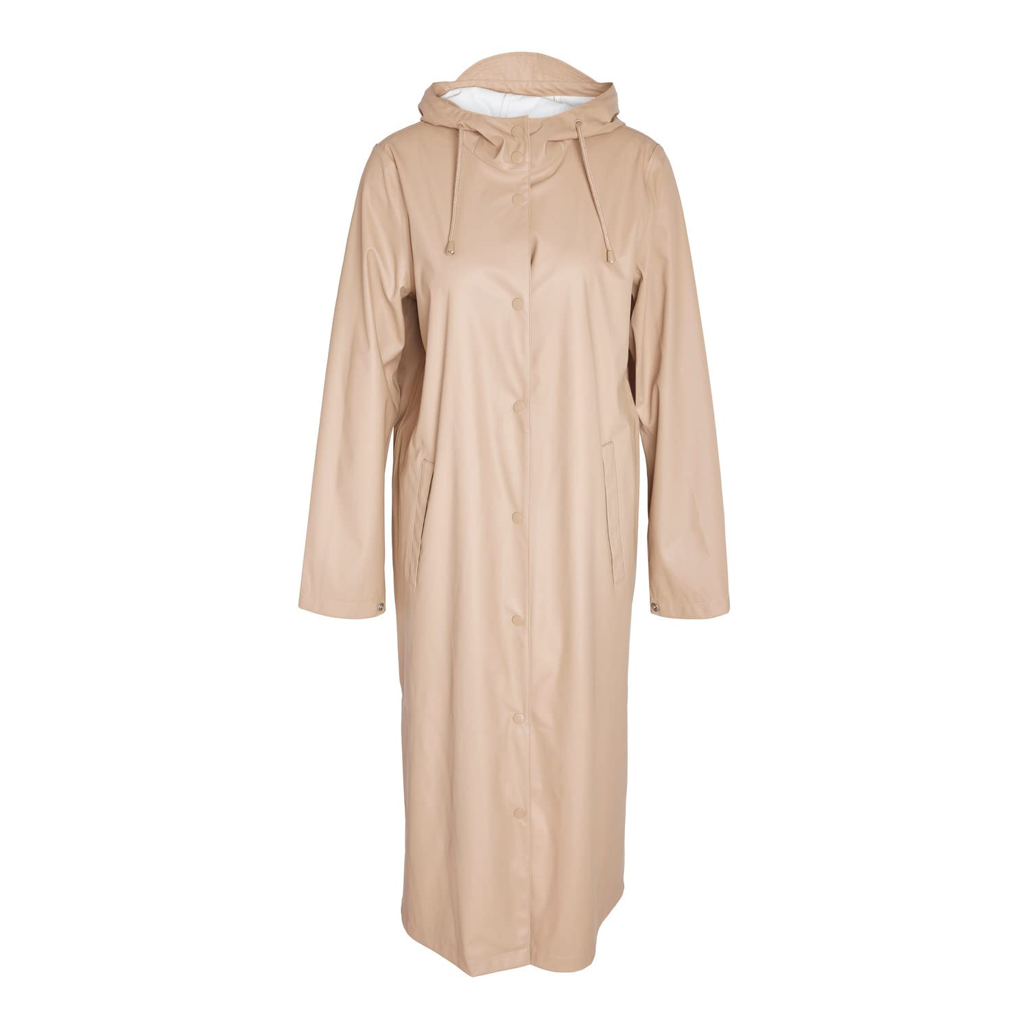 NOISY MAY Damen Nmsky L/S X- Long A-line Raincoat Noos Regenmantel