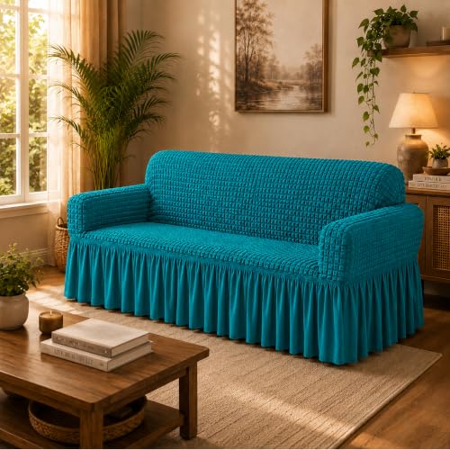 Image of Turkish Bubble Sofa Cover 3 Seater and 2 Seater