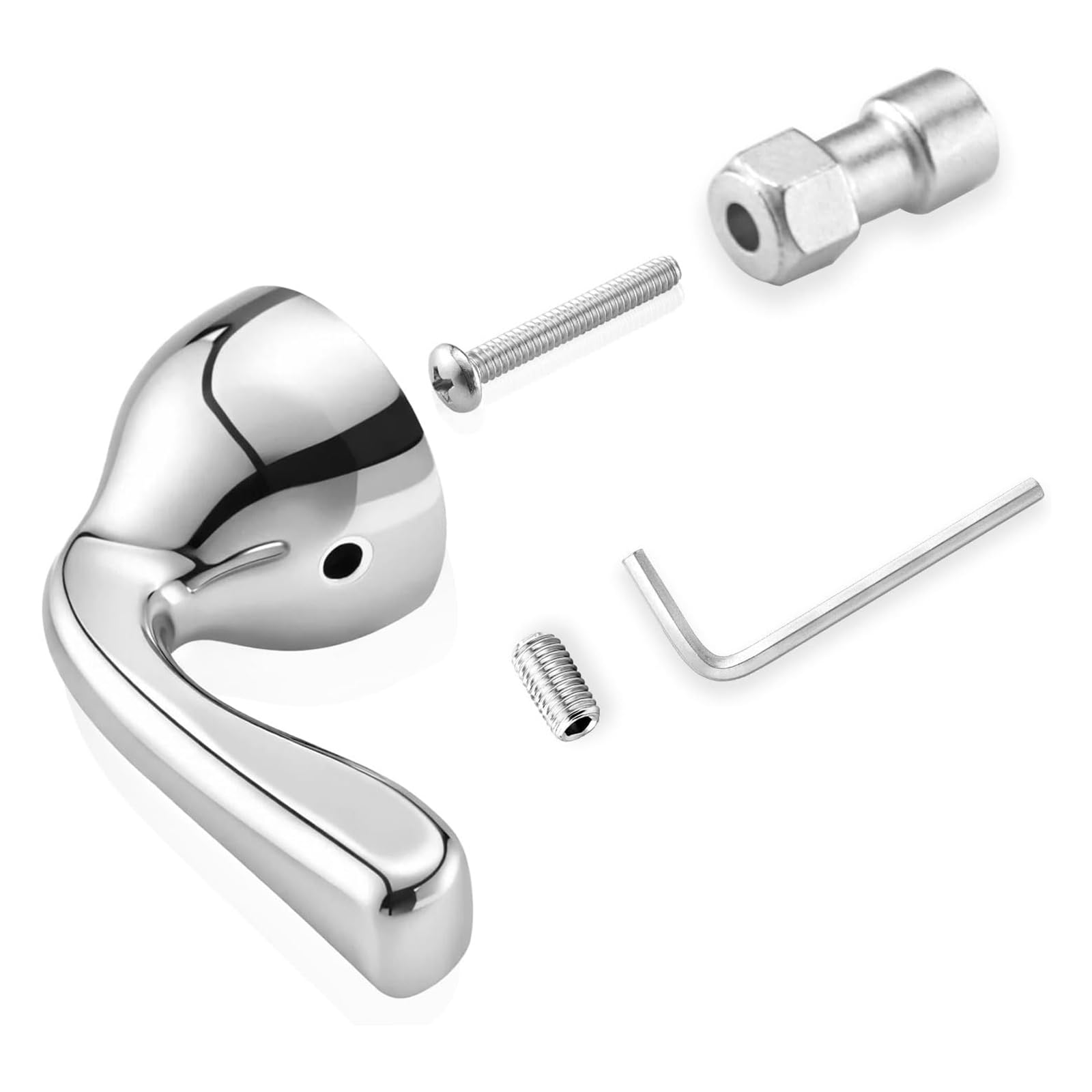Msioytog Universals Shower Handle Replacement RP74148 Tub and Shower Faucet Handle with Quick Installation for Bathroom Upgrade Single Metal Levers