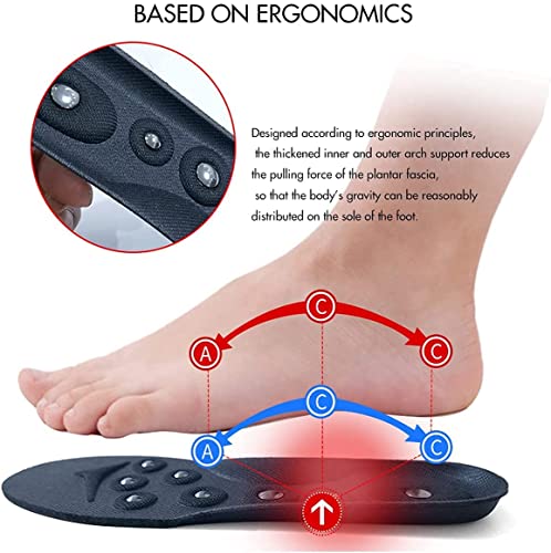 Semelles magnétiques d'acupression et de massage orthopédique - 4