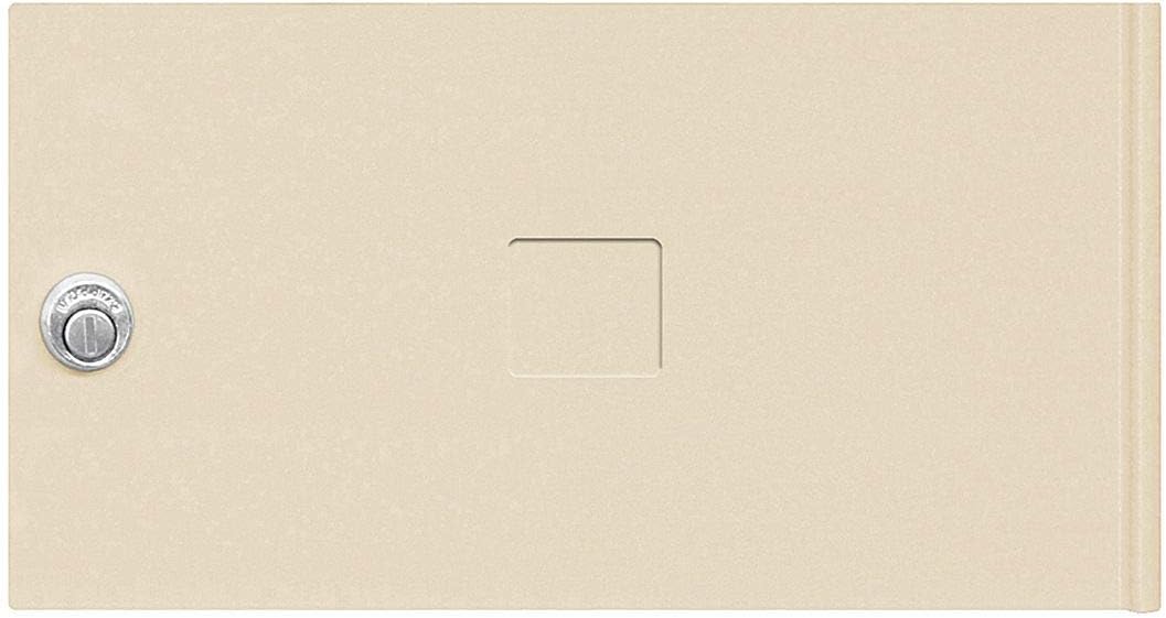 Salsbury Industries 3752SAN Replacement Door and Lock Standard MB2 Size for 4C Horizontal Mailbox with Keys, Sandstone