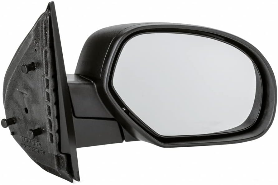 For Chevy Silverado 1500 2007-2013 Door Mirror Driver Side | Manual Folding | Textured Black | Replacement For GM1320332 | 20843118