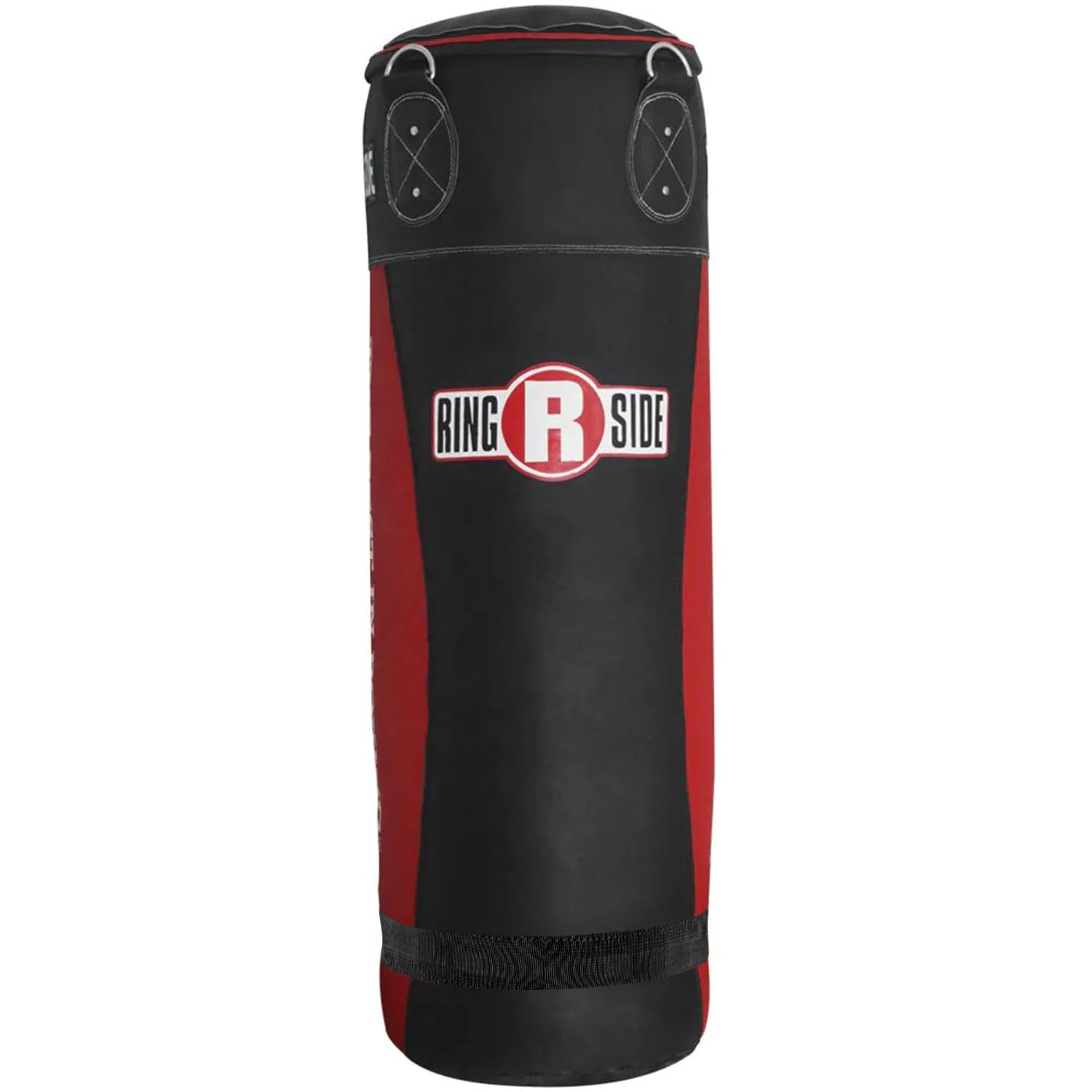 Photo 1 of Ringside Large Leather Heavy Bag – Soft Filled Boxing Punching Bag for Training & Fitness – Durable Leather Construction – 16" x 48" – 200lb