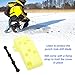 Topyond Ice Auger Blade Guard Drill Blade ABS Protective Cover Winter Fishing Ice Drill Power Head (S)