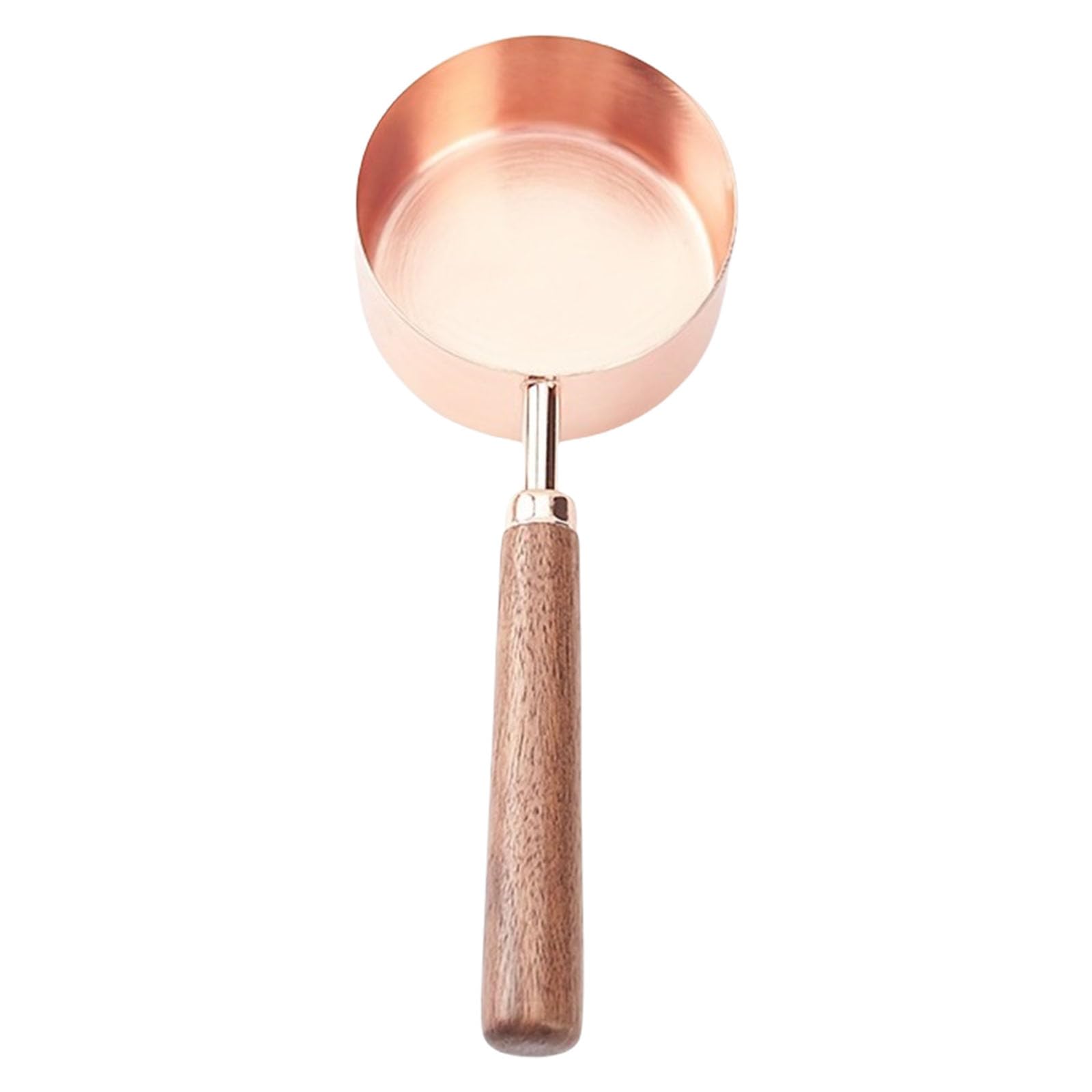Xjdzineq Wood Handle Melting Spoon for Seal Stamp Envelope Invitation Packaging Decoration Flat Bottom Metal Melting Spoon Temperature Resistant