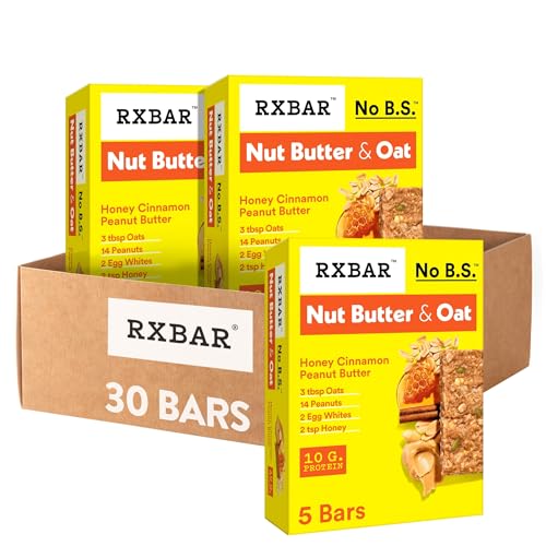 RXBAR Nut Butter and Oat Protein Bars...