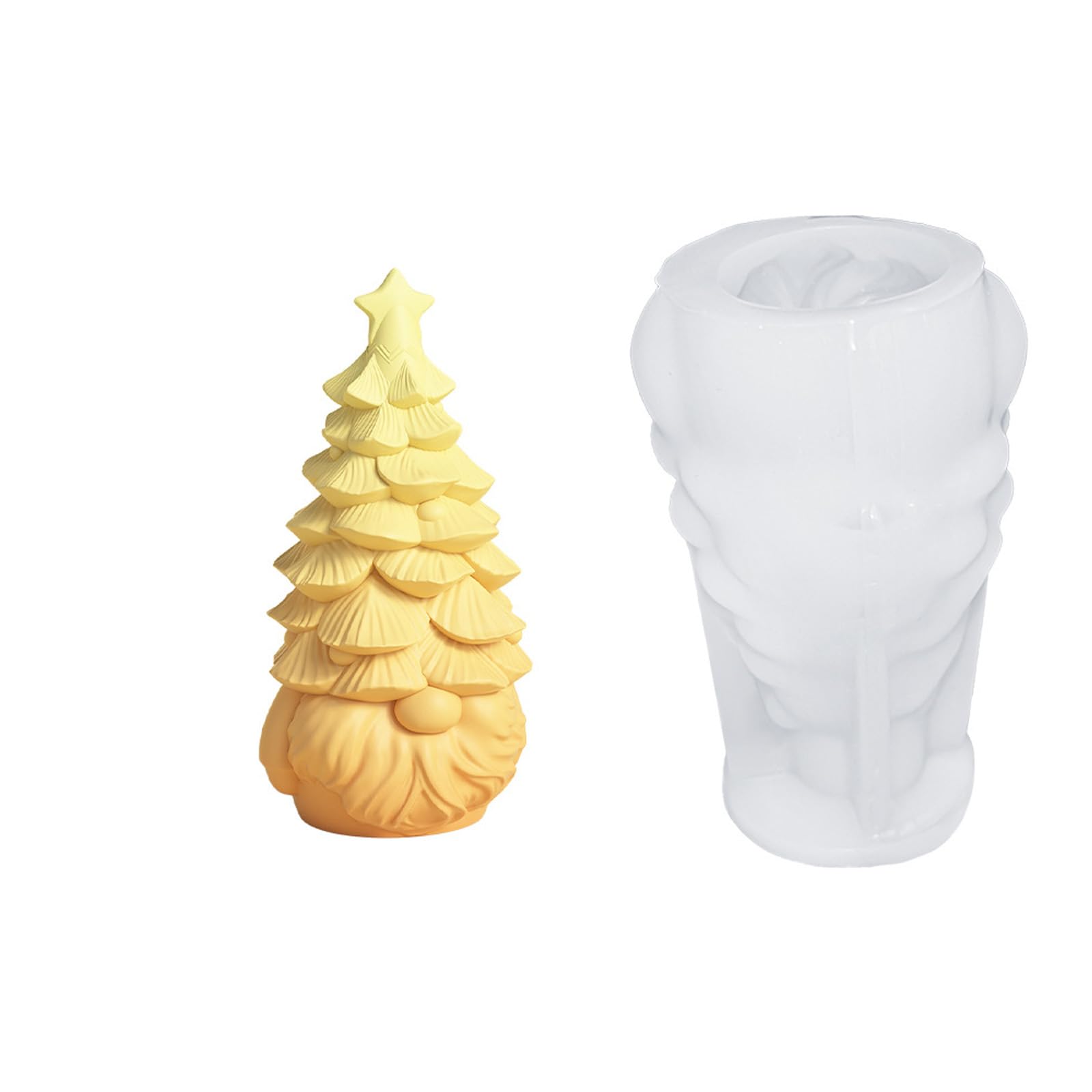 Oxxggkao Christmas Tree Dwarf Christmas Silicone Molds Food Grade Silicones For Soap Holiday Party Decoration Holiday Party Decoration Molds