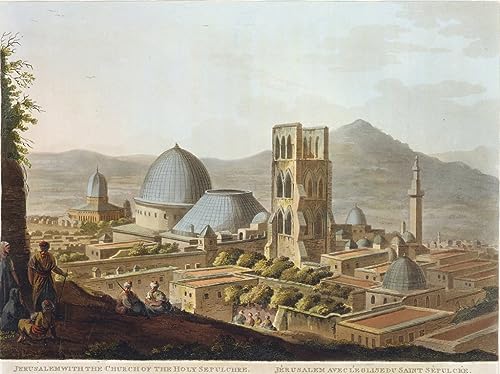 Tableau Toile Jérusalem Église du Saint-Sépulcre Mayer SERENDIPITP 60x90cm