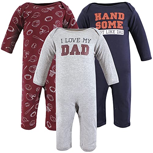 Image of Hudson Baby Unisex Baby Cotton Coveralls