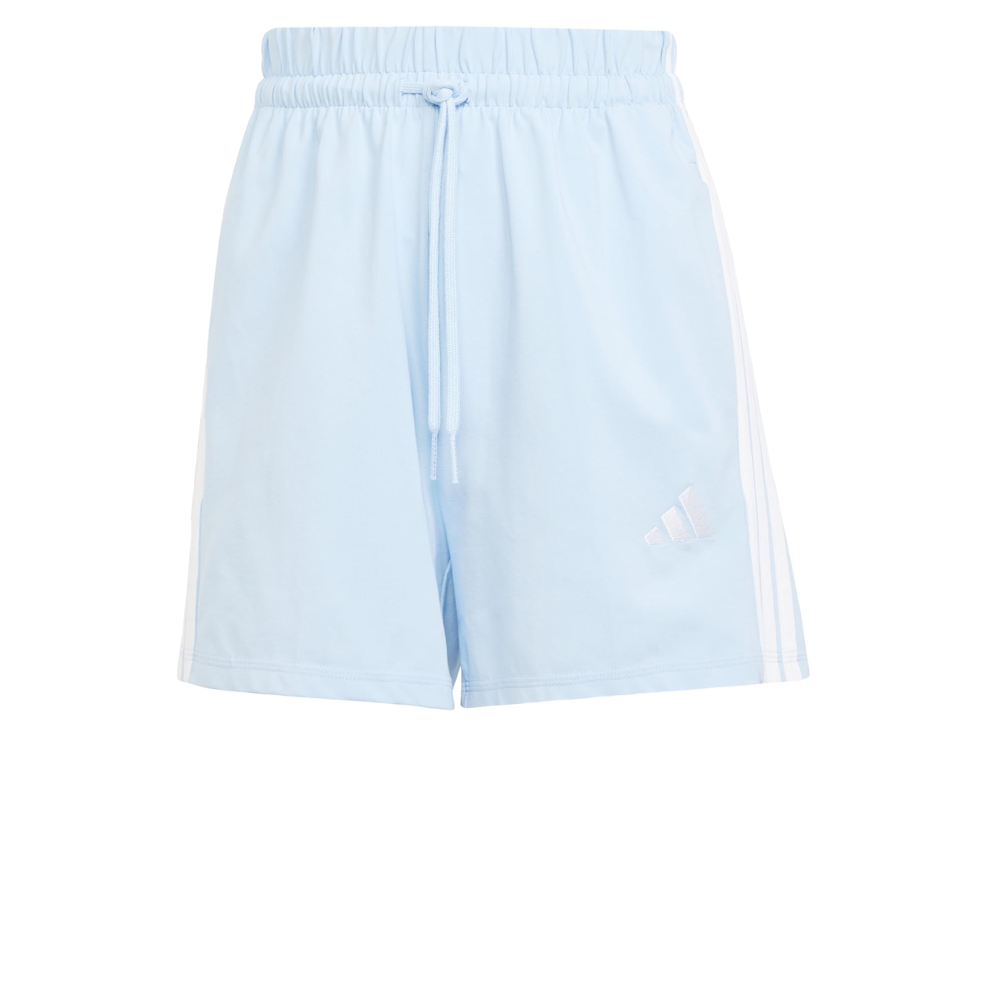 Adidas Women Essentials 3 Stripes Cotton Shorts Black