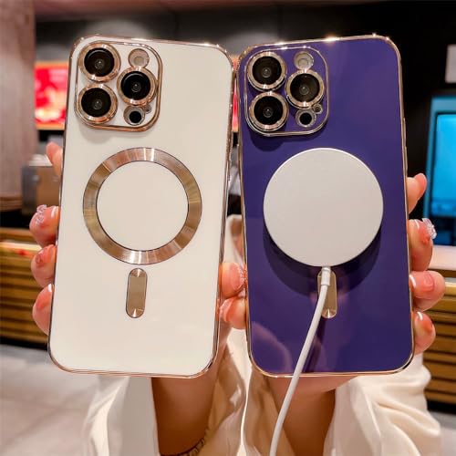 Coque iPhone 14 Pro Max antichoc avec anneau magnétique carré - 7