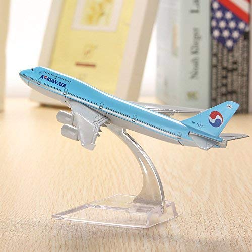 Image of Toys Uncle Diecast Aeroplane Scale Model, (B747 Korean 16 CM)