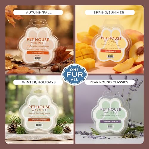 Image of Pet House Fireside Scented Wax Melts - Natural, Long-Lasting, Plant Based Pet Friendly Soy Wax Melts Pack of 2