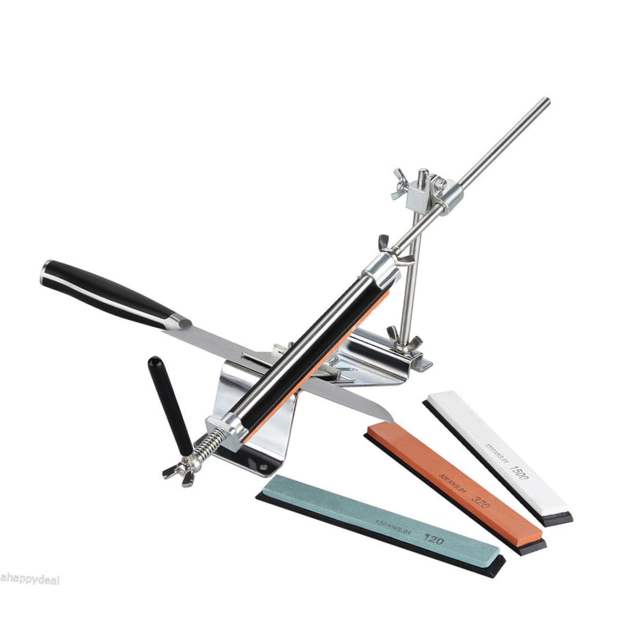 Affilacoltelli a Angolo Fisso con Pietra 120# 320# 600# 1500#