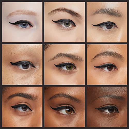 Delineador líquido Rimmel Exaggerate 2 unidades negro miniatura 3