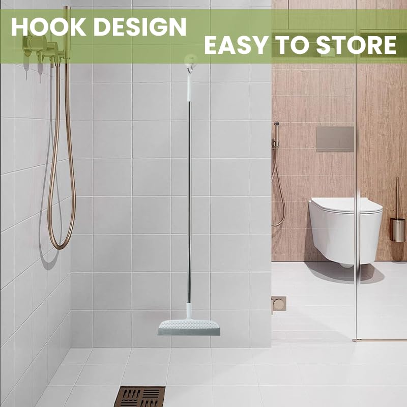 Image of HASTHIP Magic Broom 51.14 Inch Silicone Floor Wiper for Pet Hair