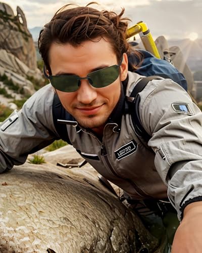 Image of JIM HALO Men's Sport Non Polarization Sunglasses