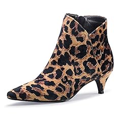 V Leopard Suede