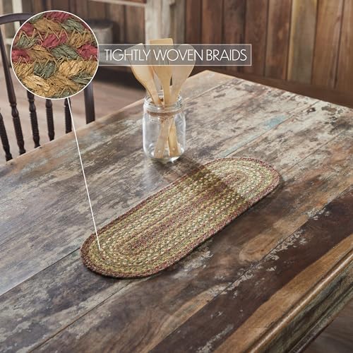 VHC-Brands-Jute-Runner-8×24-Jute-Dining-Room-Kitchen-Table-Runner-Jute-Style-Farmhouse-Tea-Cabin-Collection-Rectangle-8×24-Moss-Green VHC Brands Jute Runner 8×24 Jute Dining Room Kitchen Table Runner Jute Style Farmhouse Tea Cabin Collection Rectangle 8×24 Moss Green