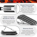 Zoom IMG-2 spazzola barbecue per acciaio inox Zoom IMG-2 spazzola barbecue per acciaio inox