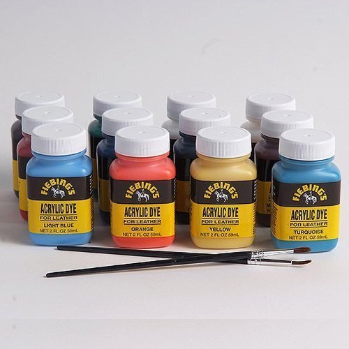 Fiebings 2 Oz. Acrylic Dye Pack by Fiebing