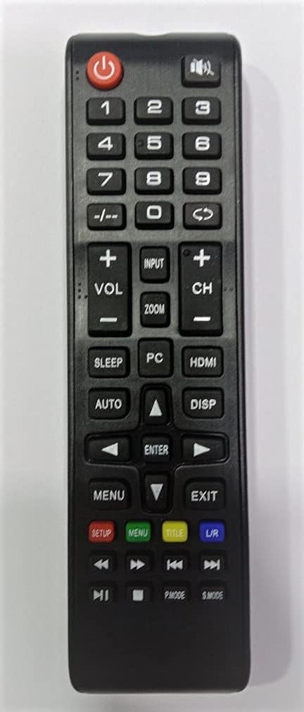 TIZOQ Remote Control Compatible for Cemex & Skytron S32NFH TV - Please Match The Image with Your Old Remote Before Placing The Order (Black) (B0CLZYPJ6F) Amazon Price History, Amazon Price Tracker