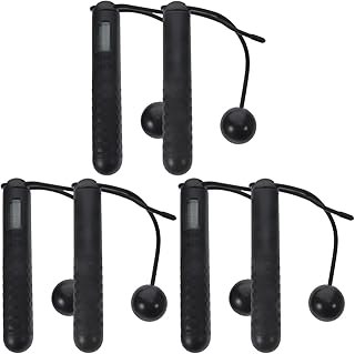 INOOMP 3 Pairs training jump balls ball jump rope jump weighted balls smart jump rope skipping rope for kids digital counter indoor jump rope jump rope for men workout stuff child number