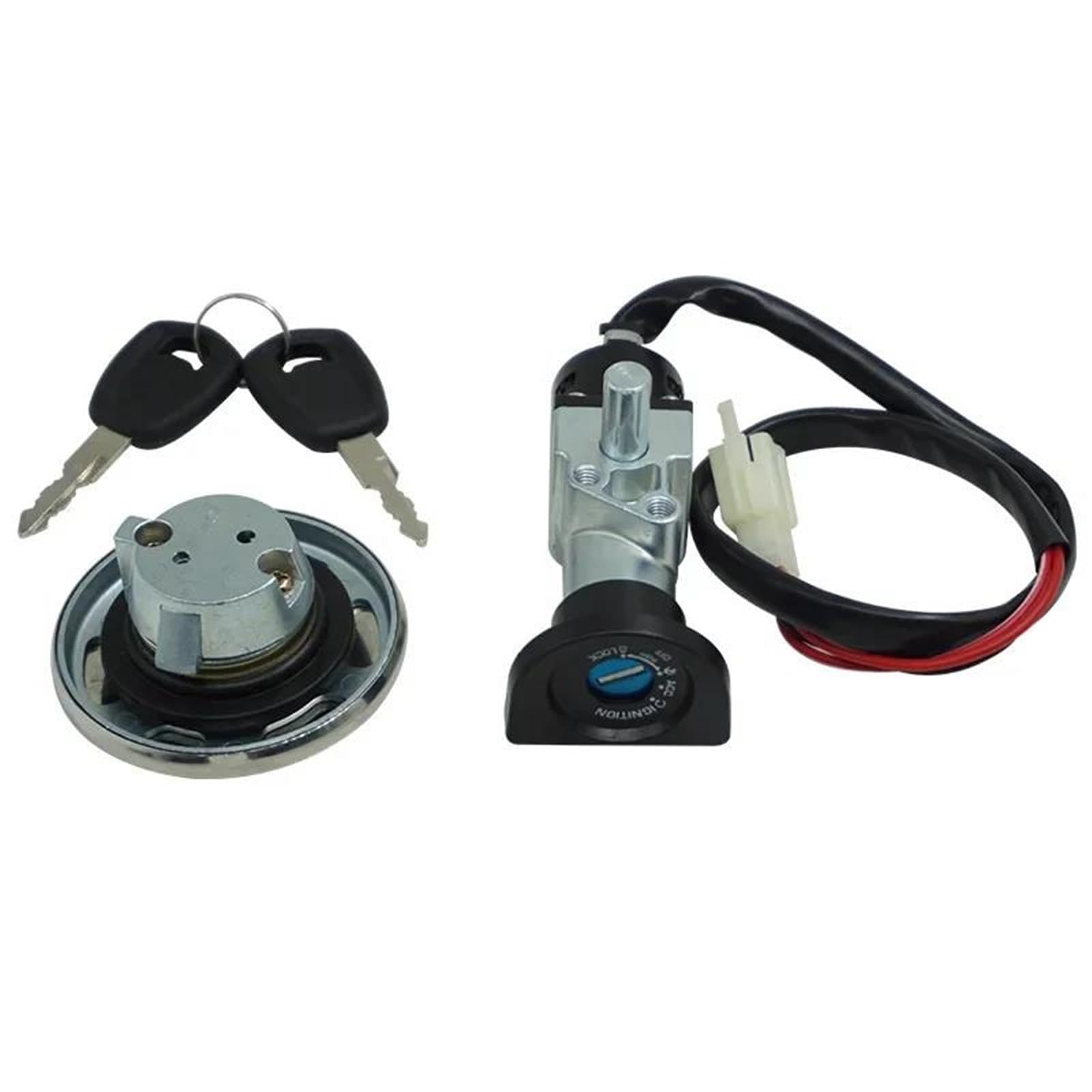 Kit Di Montaggio Interruttore Accensione Moto Tappo Serbatoio Carburante Con 2 Chiavi Per HARLEY XG750 500 2014-2020