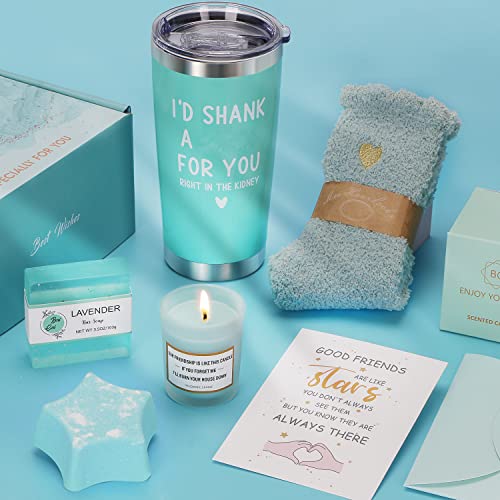 Gifts For Women Best Friend Birthday Gifts For Women Friendship Gift Basket,Unique Bestie Gifts For Friends Female,Funny Bestfriend Gift Ideas For Friend Woman,Soul Sister,Bff- Friend Tumbler Gift Set #TOP6