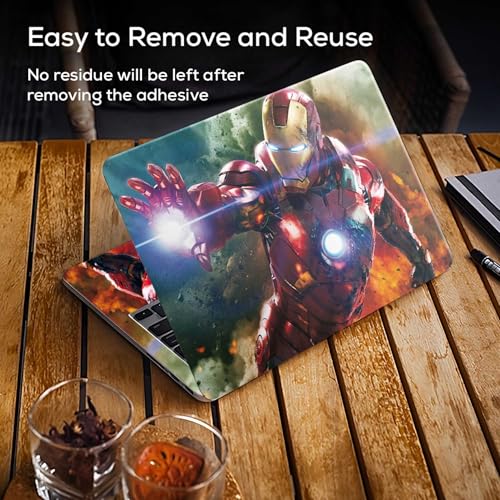 Image of Full Body Laptop Skin /Sticker /Cover Bubble-Free| Laminated| Removable| HD Quality Sticker for Laptops Upto 15.6 Inches Compatible with Hp /Dell /Acer /Lenovo /Asus etc.(DSGN-481)
