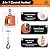 3 in 1 Electric Hoist Winch, Lift Electric Cable Hoist with Remote Control 110V Ceiling Pulley Winch w Towing Strap Sling, Electric Wire Rope for Garage Warehouses Factories (660lb)