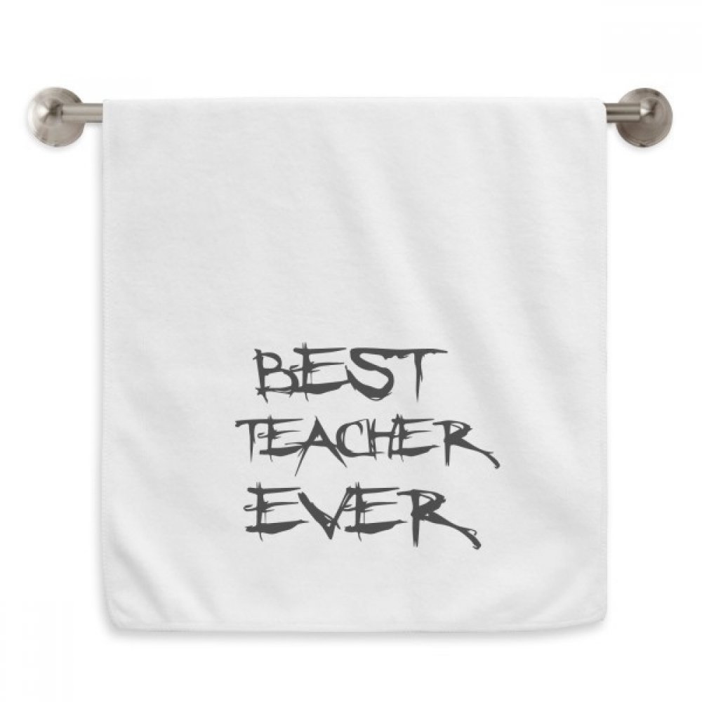 Serviette professeur citation cadeau remerciement enseignant 13x29 inch