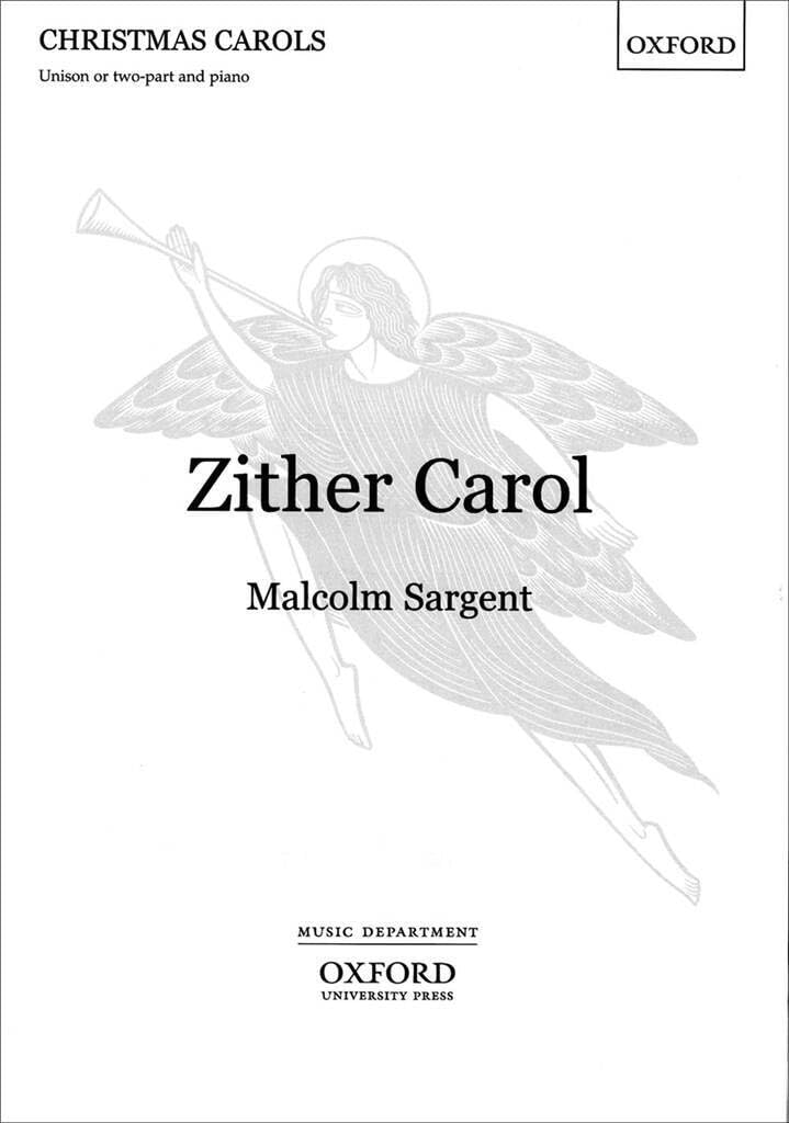 Zither Carol Vocal score by Malcolm Sargent 9780193419841