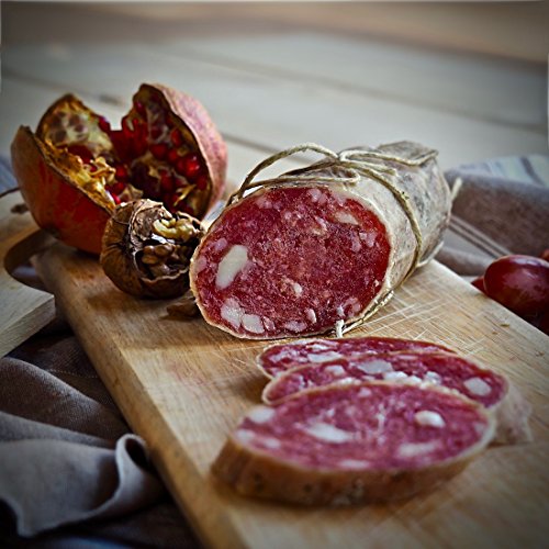 Italiano Salami Emiliano Seleccionado - Made in Italy - EMILIA FOOD LOVE - Selected with Love in Italy - Salame Emiliano Selezionato