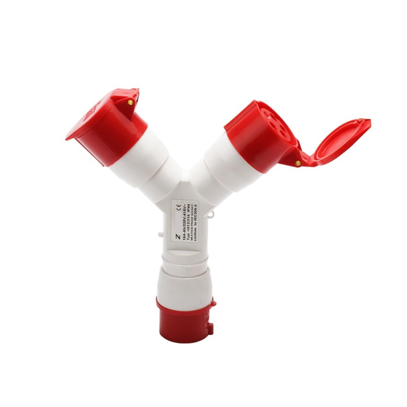 Presa Industriale Uno-a-Due 5X16A Spina e Presa aeronautiche bidirezionali Impermeabile IP44 1015-2