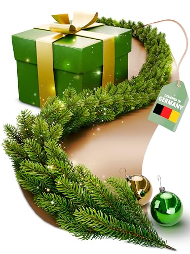 ArtiTree Tannengirlande künstlich 2,7 m – Weihnachtsgirlande wie echt