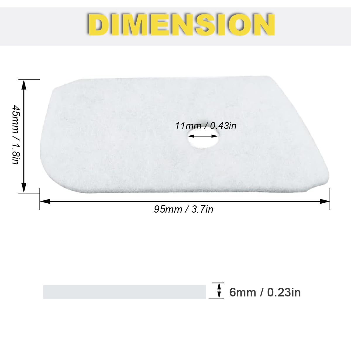 ZAMDOE 128LD Kit de afinación de Filtro de Aire para Husqvarna 530150253 124L 125L 125LDX 128L 128CD 128LD 128LDX Piezas de desbrozadora con bujía Línea de Combustible Filtro de Combustible