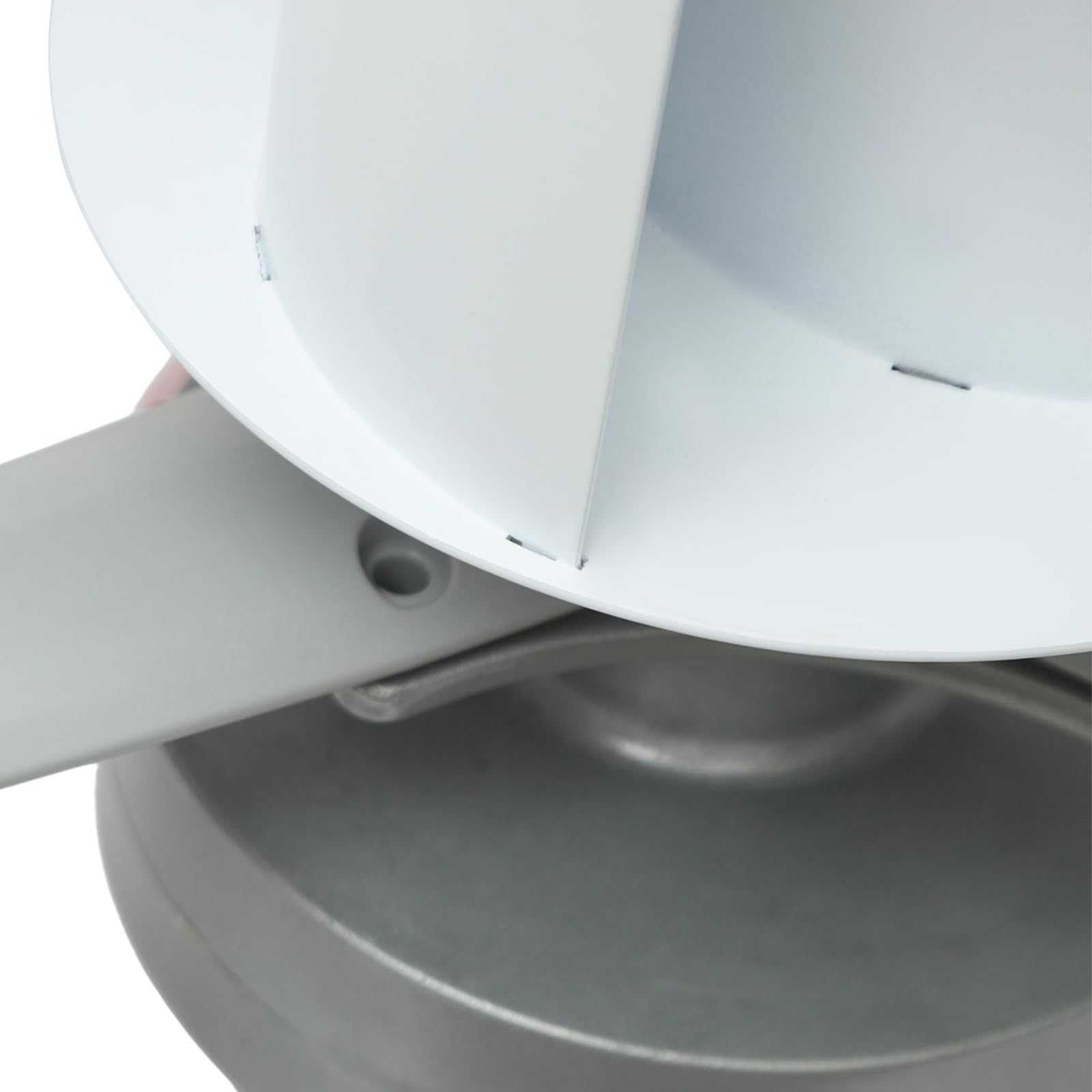 OUKANING Pionowa turbina wiatrowa, ostrza z włókna nylonowego, automatyczne hamowanie, turbina wiatrowa z inteligentnym mikroprocesorem, inteligentny (4 otwory kołnierzowe, 12 V)