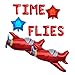 Airplane Birthday Party Decorations Time Flies Balloons Airplane Foil Balloons for Baby Shower Boys Girls Kids 1st 2nd 3rd Themed Party Decorations Supplies