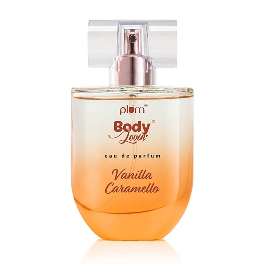 Plum BodyLovin' Vanilla Caramello Eau De Parfum | Long Lasting & Premium Gourmand Fragrance | Luxury Perfume For Women | Vanilla, Caramel & Pistachio Notes (50 ml)