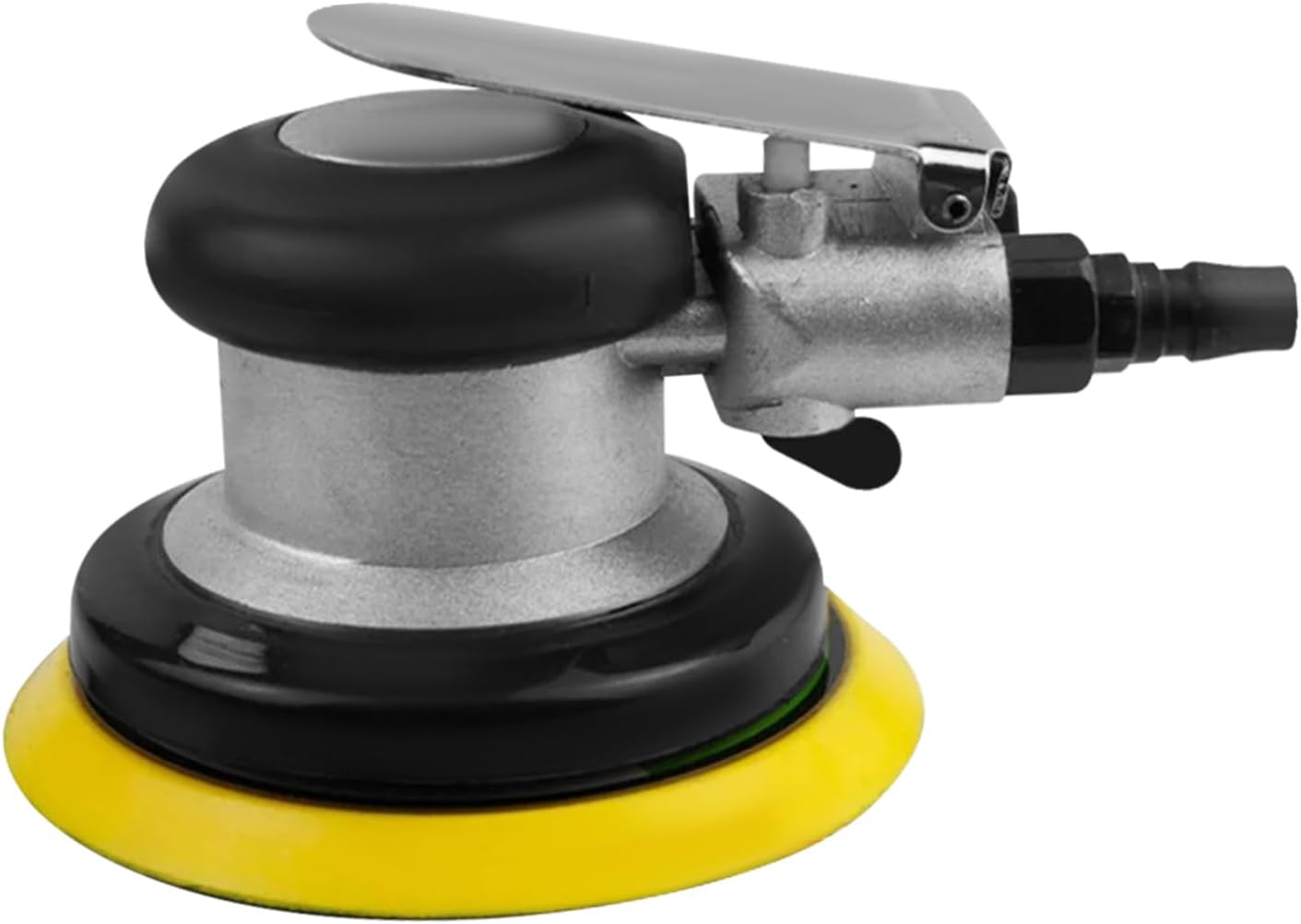 jojofuny Pneumatic Orbital Sander Air Tool for Woodworking Auto Body Sanding Lightweight Palm Sander High-Speed Rotation for Efficient Surface Finishing