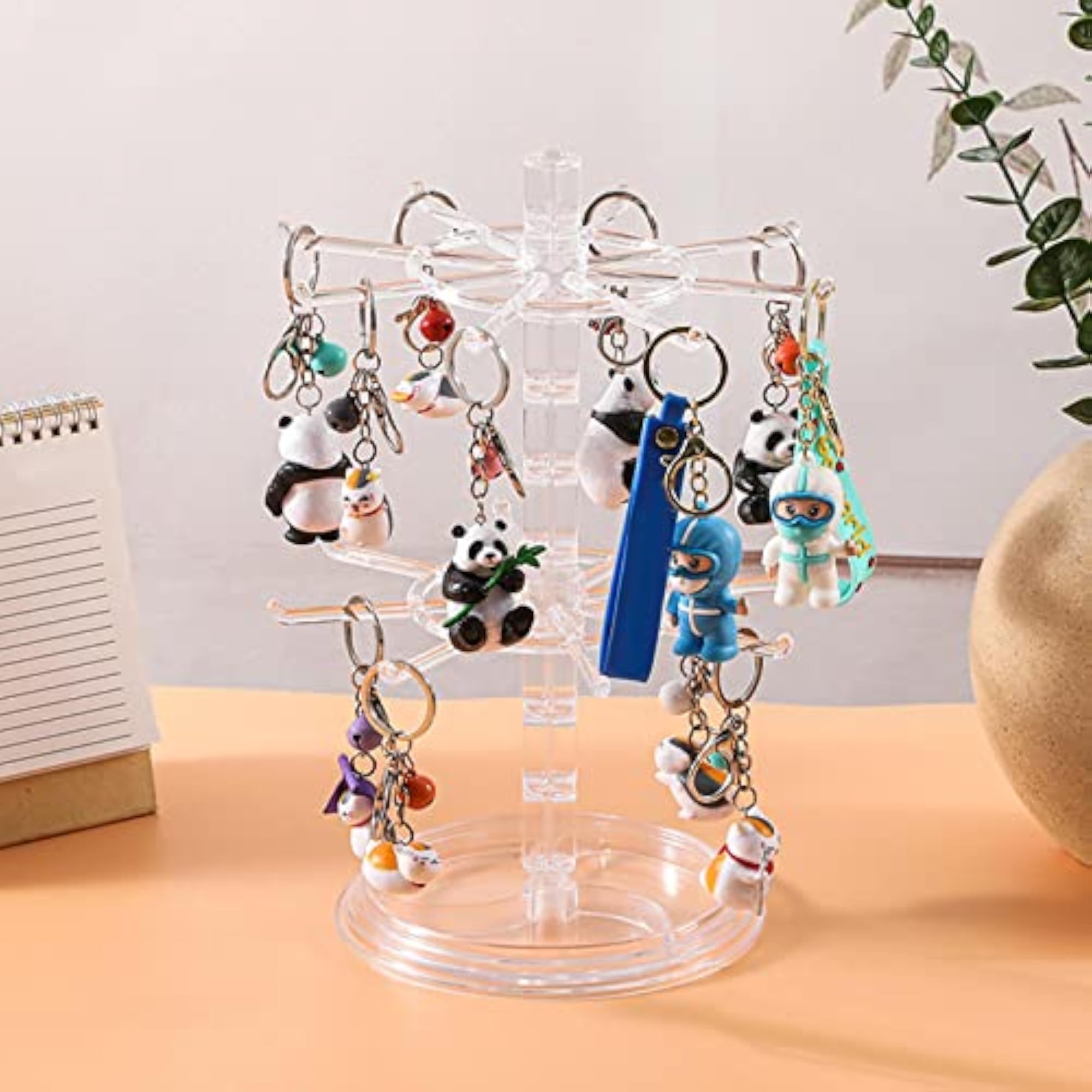 Adjustable Display Stand for High Capacity Jewelry Storage